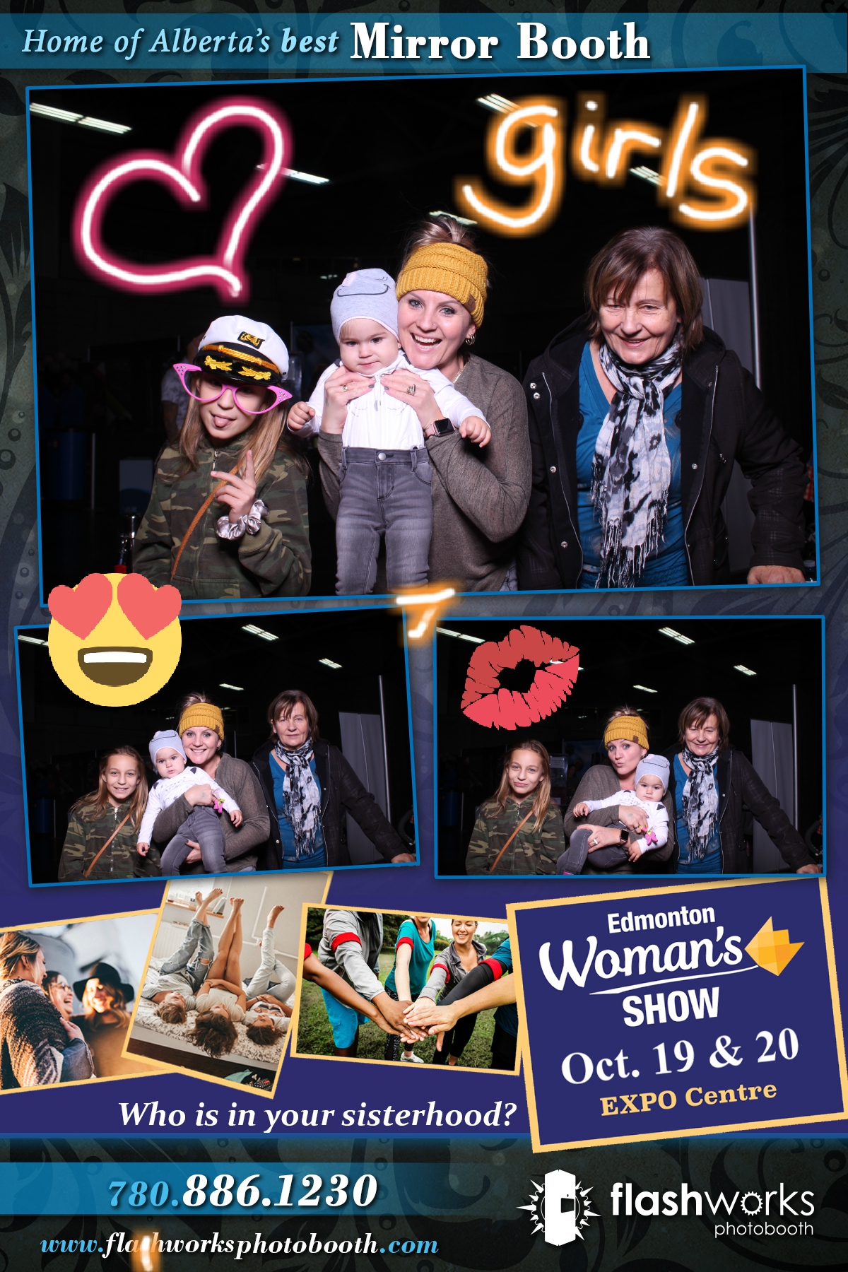 Fall Edmonton Woman's Show | View more photos from the event at gallery.flashworksphotobooth.com/u/FlashworksPhotoboothInc/Fall-Edmonton-Womans-Show-0